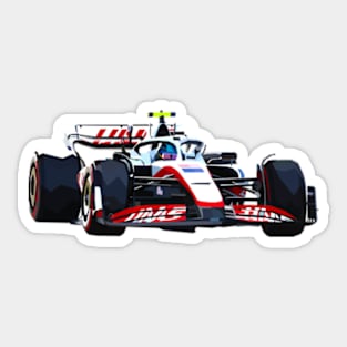 Car 20 Vector Art Sticker